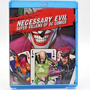 Necessary Evil Super-Villains of DC Comics Blu-ray 2013 Documentary 883929367610